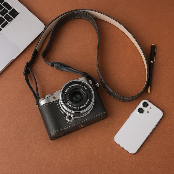 Fujifilm X-M5 Half Camera Base, Camera Leather Protective Case, X