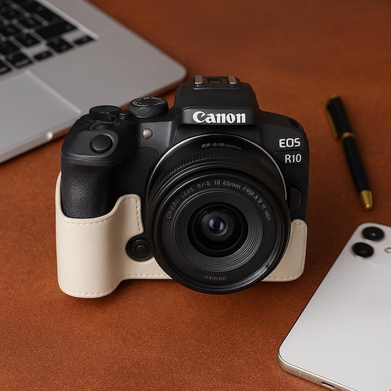 Vintage Canon R10 Camera Case | R10 Pu Leather Camera Base