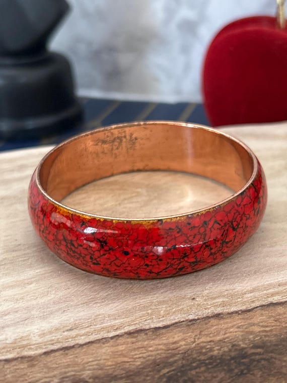 Bracelet Vintage Signé - Métal Argenté Et Cuir - Fermoir Mousqueton - Unisexe