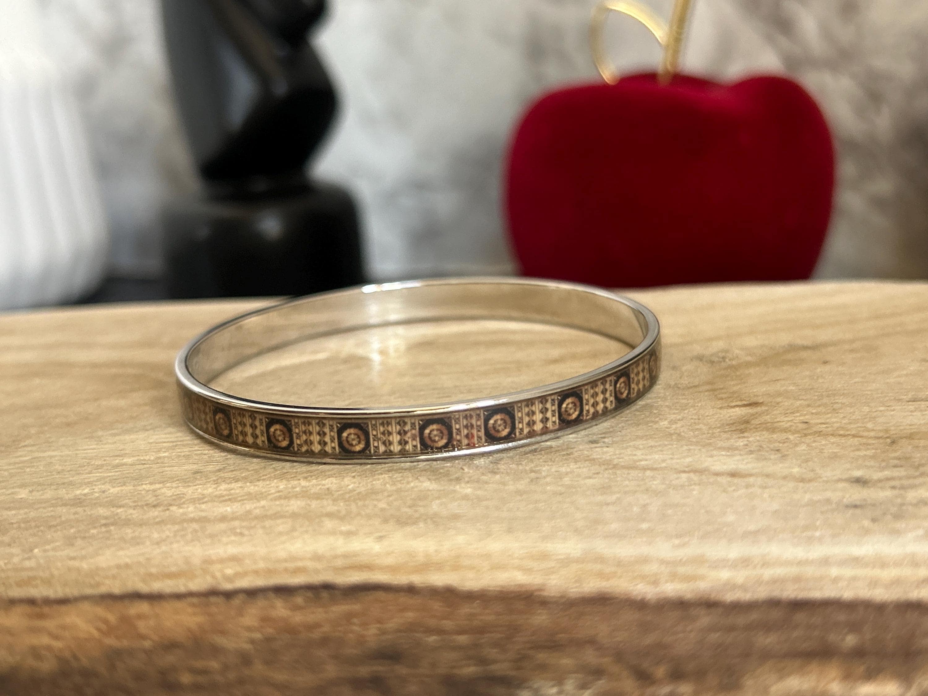 Vintage Erwin Pearl Russian Marquerty Enamel Bangle - Etsy