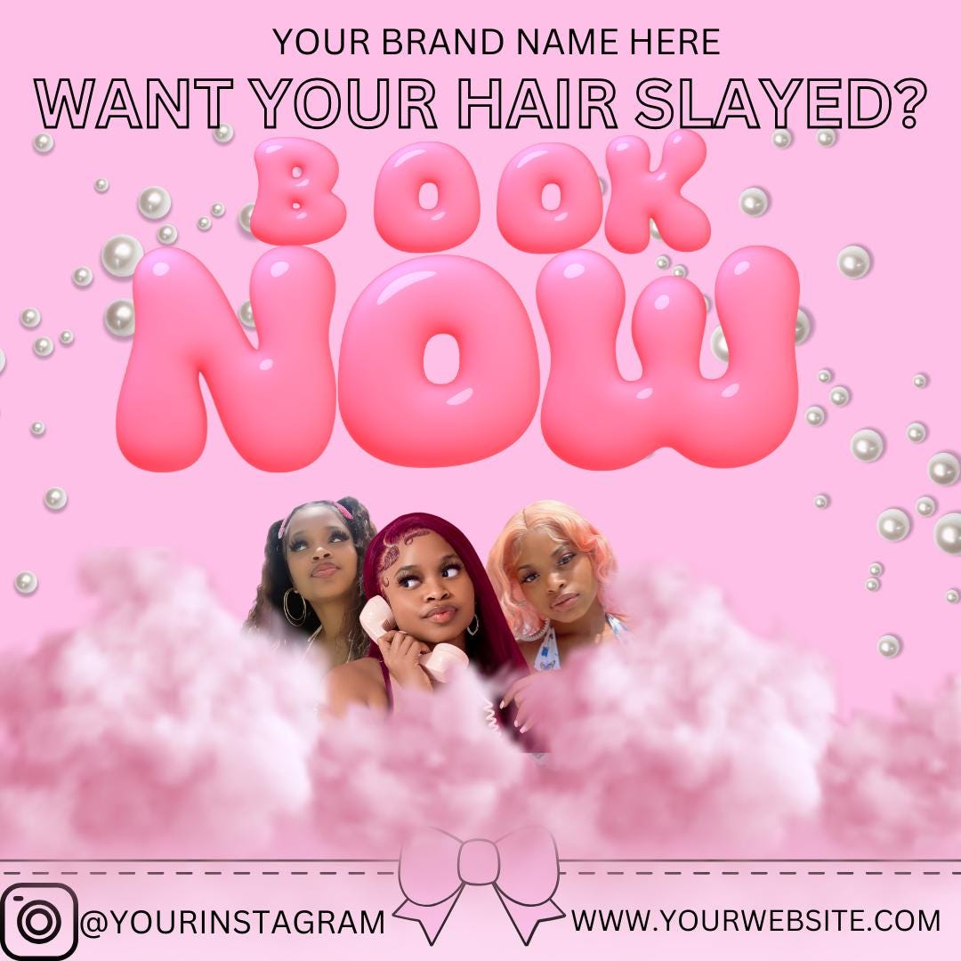 Editable Book Now Flyer, DIY Flyer, Appointments Booking Flyer, Flyer ...