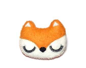 Fox Brooch -  Woodland Brooch - Fox Jewelry - Fox Pin - Cute Fox Accessories - Cute Novelty Brooch - Galentines Day Gift