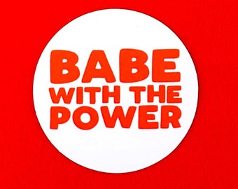 Labyrinth Movie - Labyrinth Sticker - David Bowie - 80's Movie Sticker - Babe With The Power - Water Bottle Sticker - Luggage Sticker