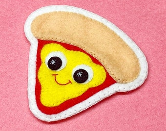 Pizza Patch - Embroidered Patch - Sewn On Patch - Cute Patch - Junk Food Patch - Kawaii Patch - Cute Jacket Patch - Christmas Gift 2023