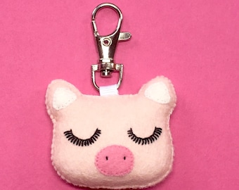 Porte-clés cochon - Cochon Sac Charme - Cochon Cotillons - Porcinet Mignon - Cochon Charme - Fête des Mères 2023