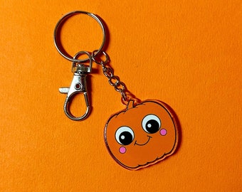 Halloween Keychain -Pumpkin Keychain - Kawaii Halloween Keychain - Jack O Lantern Bag Charm - Halloween 2025 - Summerween