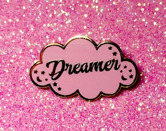 Dreamer Pin - Daydreamer Pin - Positive Vibes Pin - Star and Moon Pin - They say I'm a dreamer - Mothers Day 2023