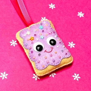 Christmas Ornament Pop Tart Ornament Cute Christmas Ornament Mothers Day 2023 image 1