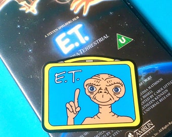 ET Sticker - E.T. Vinyl Sticker - ET The Extraterrestrial - I'll Be Right Here - 80's Movie Sticker - ET Movie - Valentines Day Gift