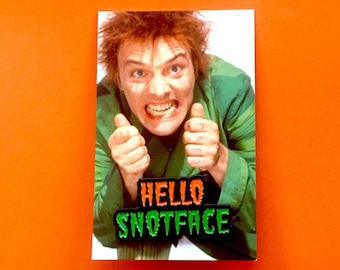 Drop Dead Fred - Drop Dead Fred Pin - Snotface Pin - Rik Mayall - 90's Movie - Cult Film Pin - The Young Ones - Christmas 2023