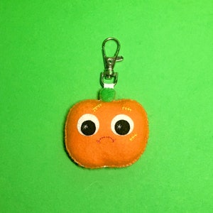 Halloween Pumpkin - Pumpkin Keychain - Pumpkin Charm - Halloween Party Favors - Halloween Bag Charm - Halloween 2024