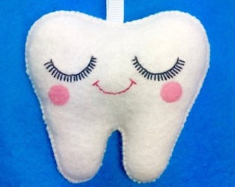 Tooth Decoration - Sweet Tooth Ornament - Dentist Gift - Tooth Dental Hanging Decoration - Dental Hygienist Gift - Christmas Decoration 2025