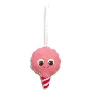 Cotton Candy Ornament - Pink Christmas Ornament - Cotton Candy Decoration - Valentines Day Gift - Christmas Decoration 2025