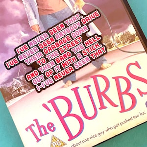 The Burbs Movie - The Burbs Sticker - The Burbs 1989 - Horror Fan Sticker