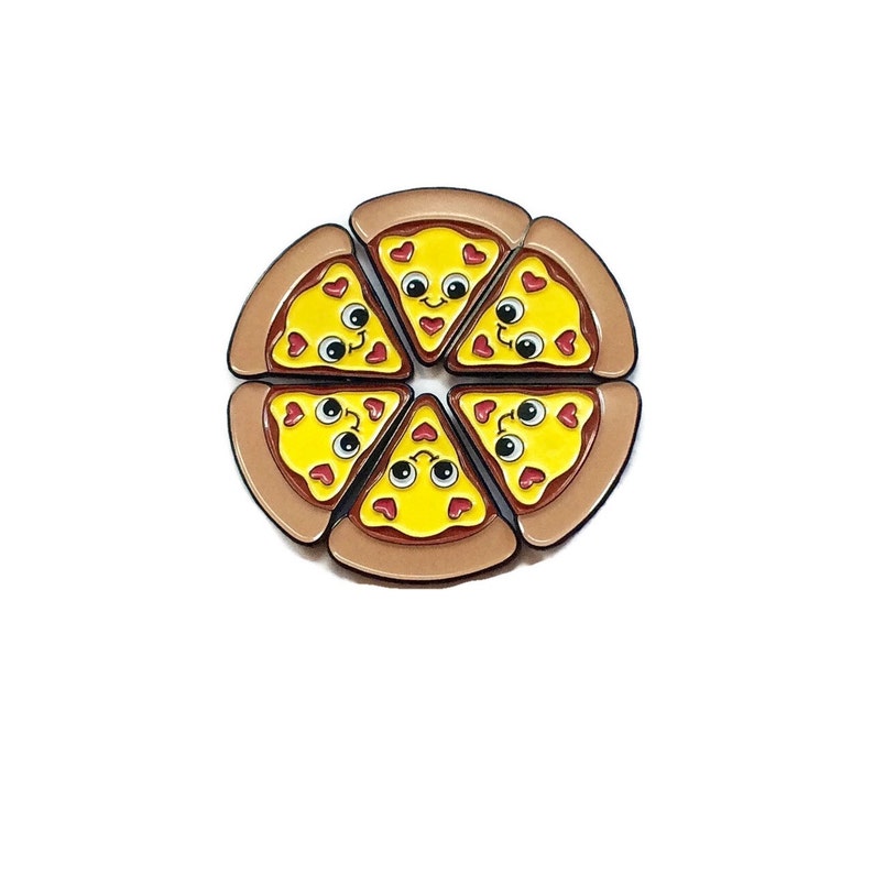 Pizza Pin Pizza Enamel Pin Pizza Lovers Gifts You've Etsy UK