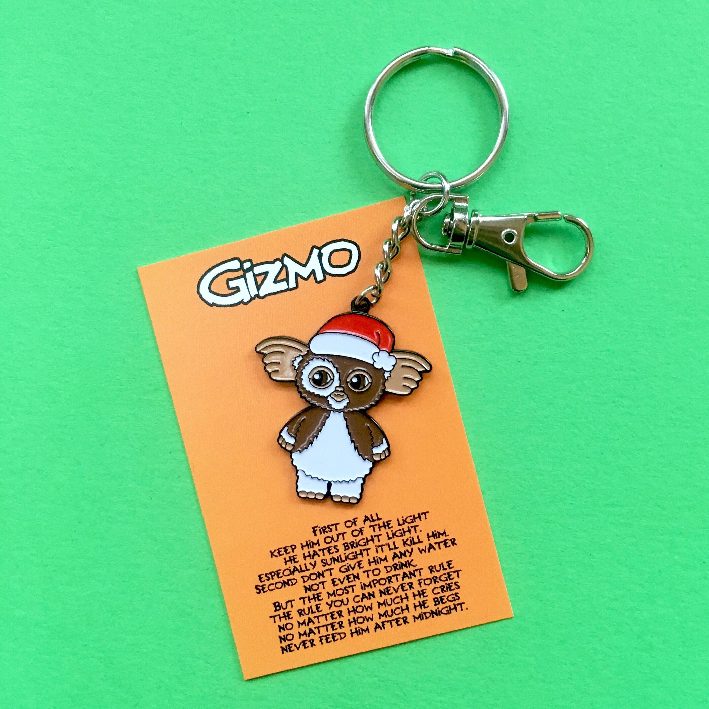 Gizmo Keychain Gremlins Keychain Christmas Accessories Christmas