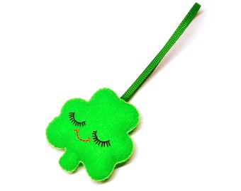 St. Patrick's Day Ornament - Cute Shamrock Decoration - St. Patricks Day Decor - Lucky Clover Ornament - Lucky Decoration - St.Patrick Day