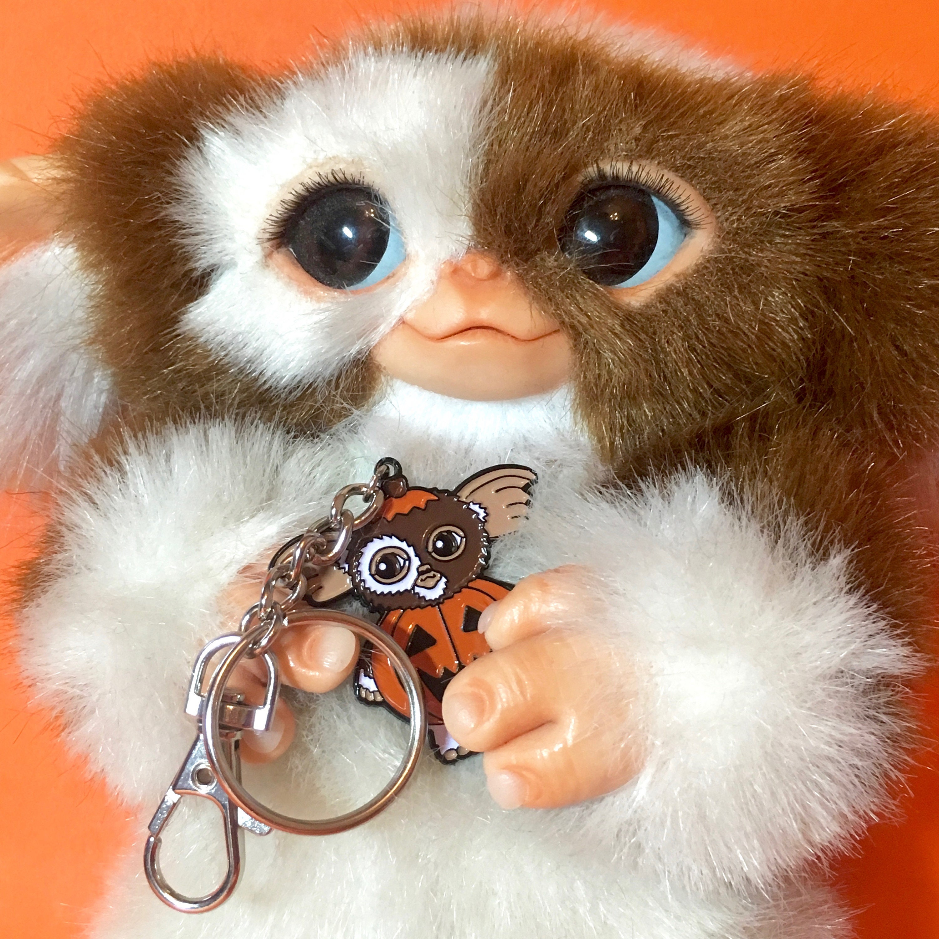  GRAPHICS & MORE Gremlins Gizmo Logo Keychain Rectangle Chrome  Plated Metal Bottle Cap Opener : Clothing, Shoes & Jewelry