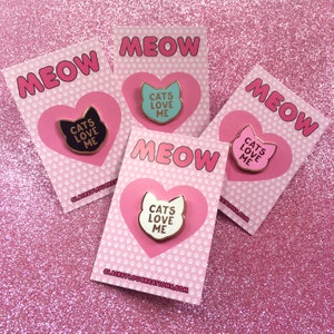 Cat Pin Cat Lady Pin Gifts For Cat Lovers Cat Gift Cat Lady Cat Lover Christmas Gift Crazy Cat Lady Mothers Day 2023 image 3