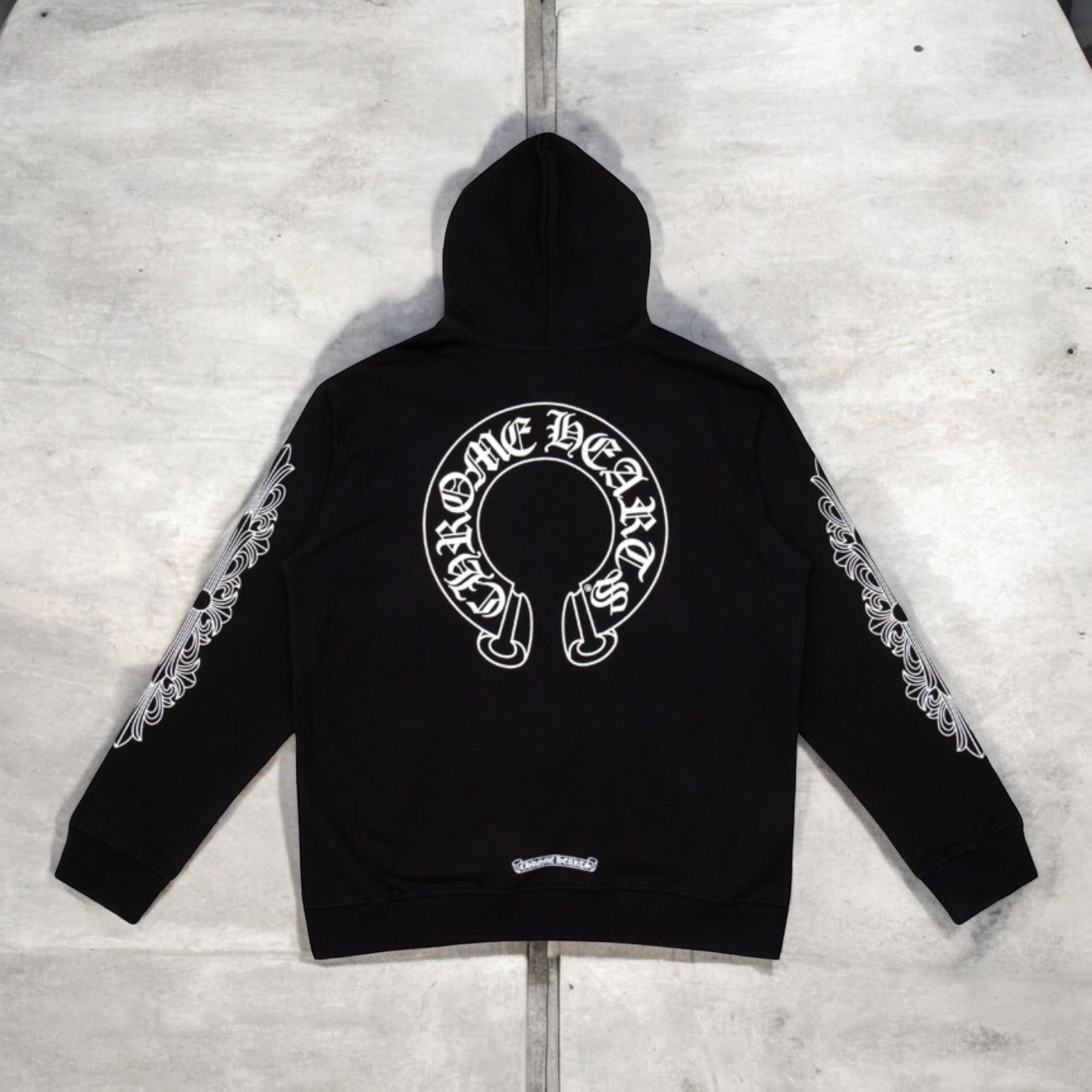 Hoodie Chrome Heart Etsy