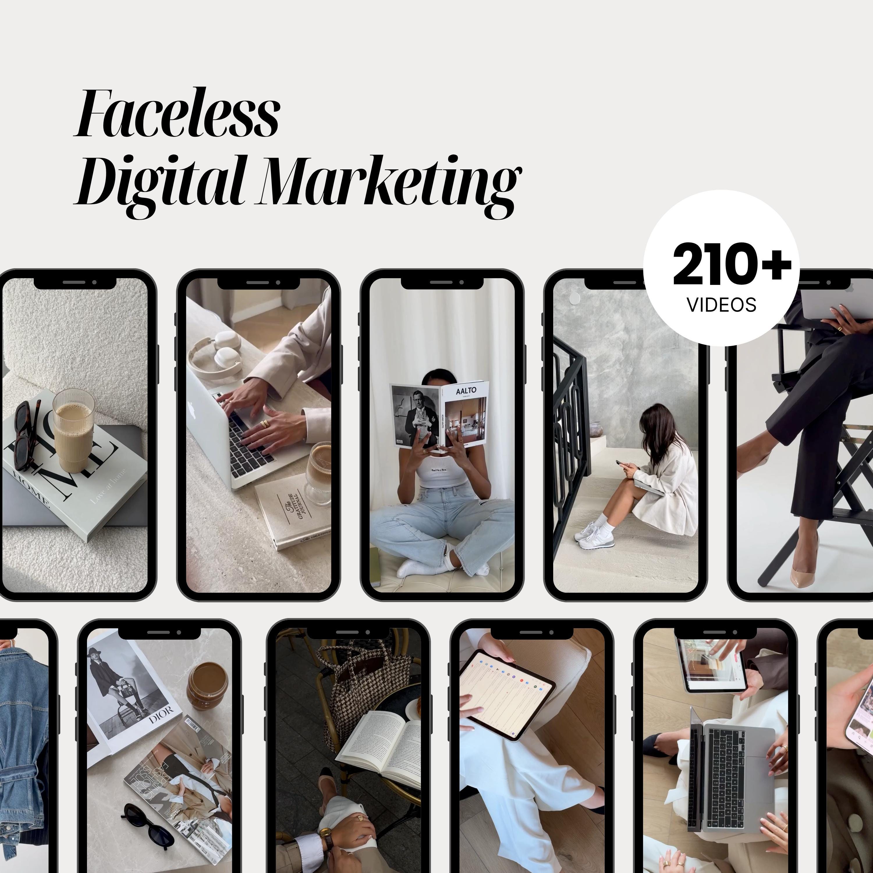 Faceless Aesthetic Reels | 4K Moody Minimalist Content for Social Media, Instagram, WFH ...