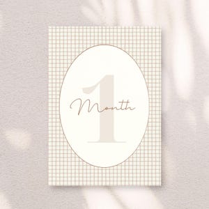 Cartes d'étapes imprimables pour bébé, étape importante en téléchargement numérique, étape importante du mois en téléchargement immédiat, étape importante pour bébé garçon, carte d'étape importante pour bébé fille