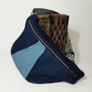 Handgefertigte XL Bauchtasche mit verstellbarem Gurt – Limitierte Auflage – Nur 8 Unikate – Nachhaltig und einzigartig