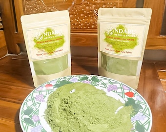 Biologisch moringapoeder | Superfood | Natuurlijk energie- en wellnesssupplement | 100% pure gedroogde moringabladeren