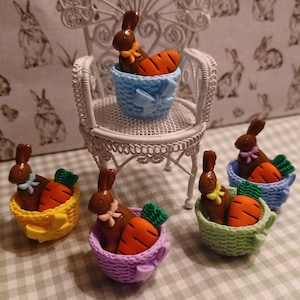 Dollhouse Easter Basket approx. 1x.5&quot;