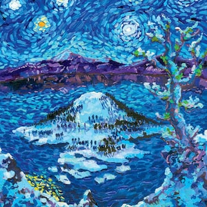 The Original 2026 Starry Night National Parks Wall Calendar | Hand