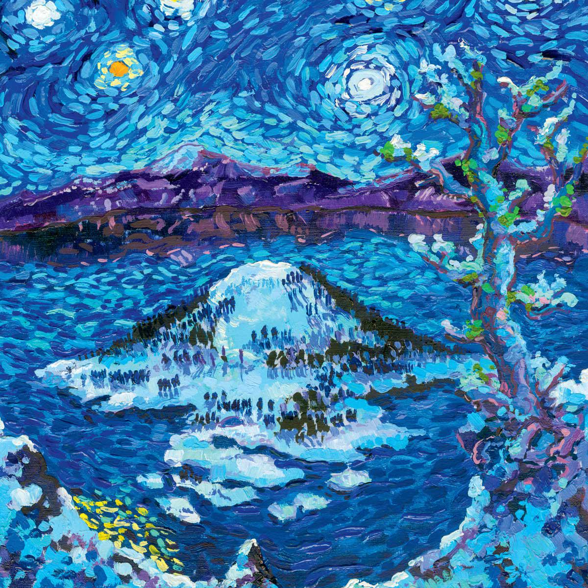 The Original 2026 Starry Night National Parks Wall Calendar | Hand