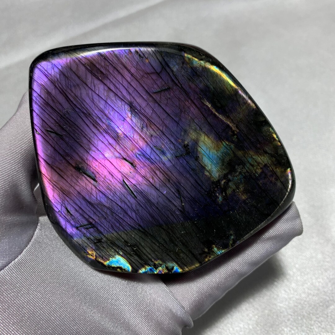 Rare Color Labradorite Freeform Natural Crystal Labradorite Mineral ...