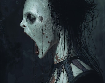 El Grito Silencioso – Retrato de Terror Oscuro / Descarga Digital Gótica de TimoDark