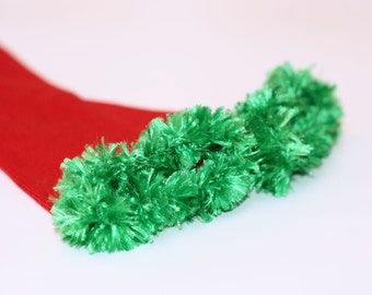 Red and Green Christmas Baby Leg Warmers