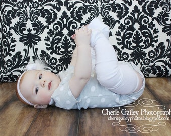 White Baby/ Toddler Leg Warmers 2 Sizes