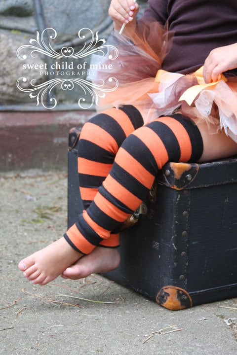 Striped Baby Tights 