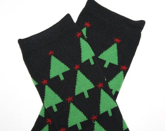 Newborn Christmas Tree Baby Leg Warmers