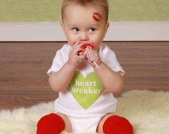Red Valentine's Day Baby Leg Warmers