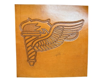 Hand-punziertes Pathfinder-Abzeichen der US Army