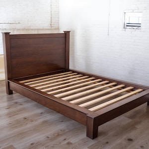 PDF Download,DIY Platform Bed Plans, Double bed plans, Build your own bed,wood working Plans