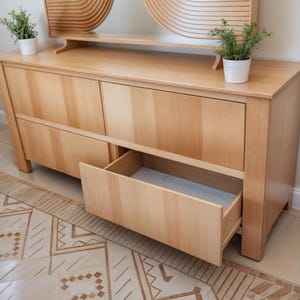 DIY 4 Drawer Dresser Build Plan, 4 Drawer Dresser Plan, Dresser Storage, Dresser Build Plan,Easy Build Dresser plan