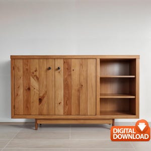 PDF Download, DIY Console Table, Wooden Rustic Table, Console Table, Console Plan, Living Room console, Desk Build Plan