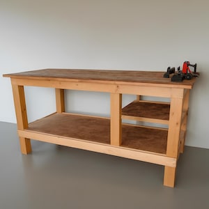 PDF Download- diy garage workbench, workbench table, Build Plan, work station Plans, PDF Build Plans
