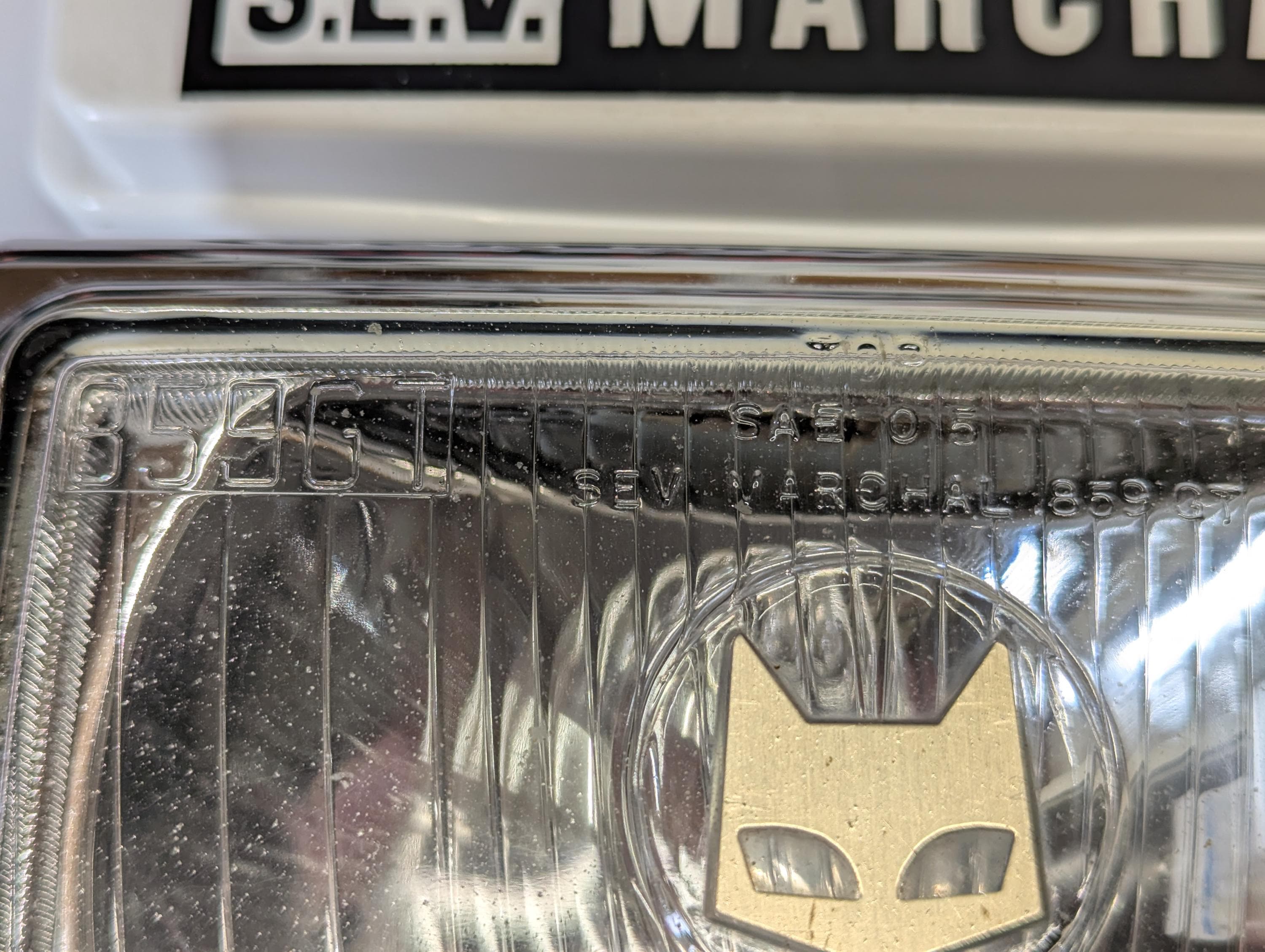 SEV MARCHAL Vintage Iode 859GT 850GT Headlight Foglight Cover