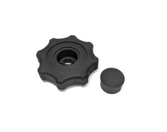 Opel Corsa / Vauxhall Nova Backrest Front Seat Adjustment Wheel and Center Cap 90151378 / 90313411