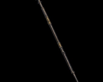 Réplica del Combo-Stick de Ahab Predator, arma de cosplay de película de ciencia ficción, pieza de exhibición de bronce.