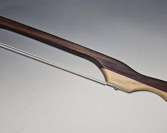 Bolivian Rosewood and Hickory Bread Knife