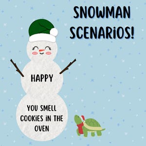 Snowman Scenarios Activity