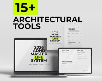 ADHD Executive Function System | Neurodivergent Tracker | Task Paralysis Tools | Life os pdf Gift