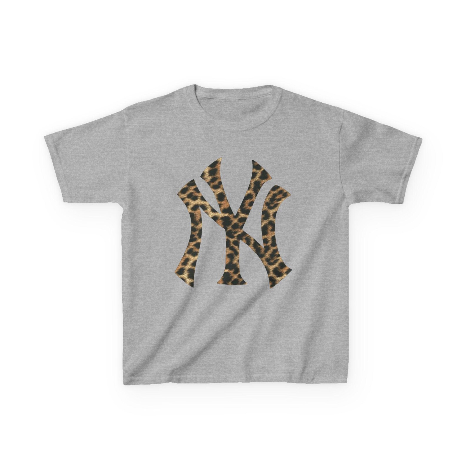 Cheetah Star Baby Tee - White